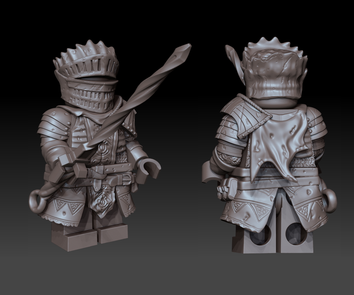 FIRELINK SET DARK SOULS LEGO CUSTOM SET